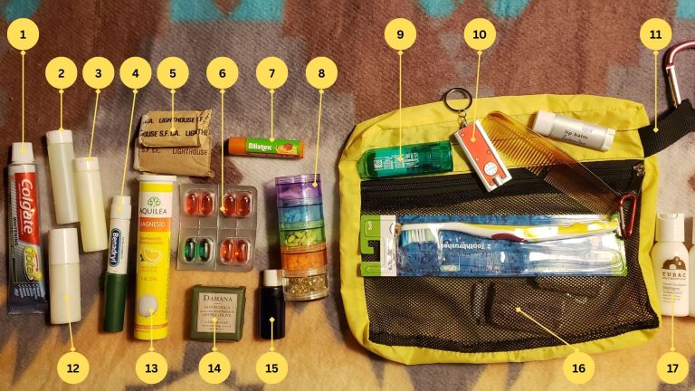 The Best Toiletries Packing List for the Camino de Santiago